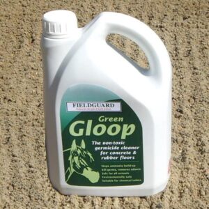green gloop cleaning fluid
